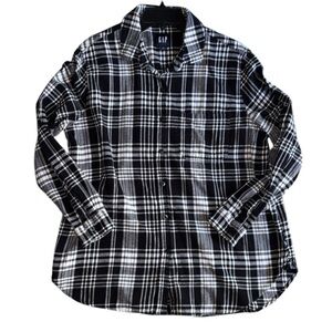 NWOT Gap plaid flannel shirt